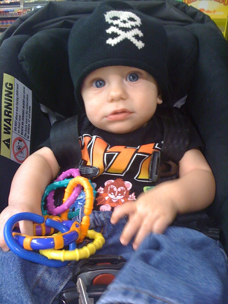 Rock Baby Clothes and Van Halen Lullaby Music CD Available on Kiditude