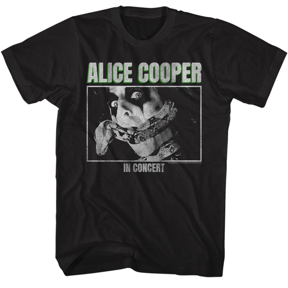 Alice Cooper Black Adult S/S Tshirt