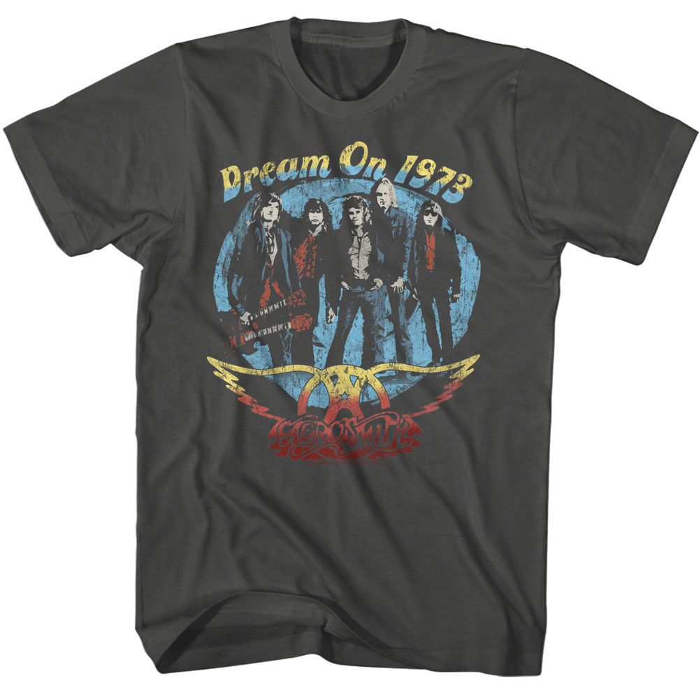 Aerosmith Smoke Adult S/S Tshirt