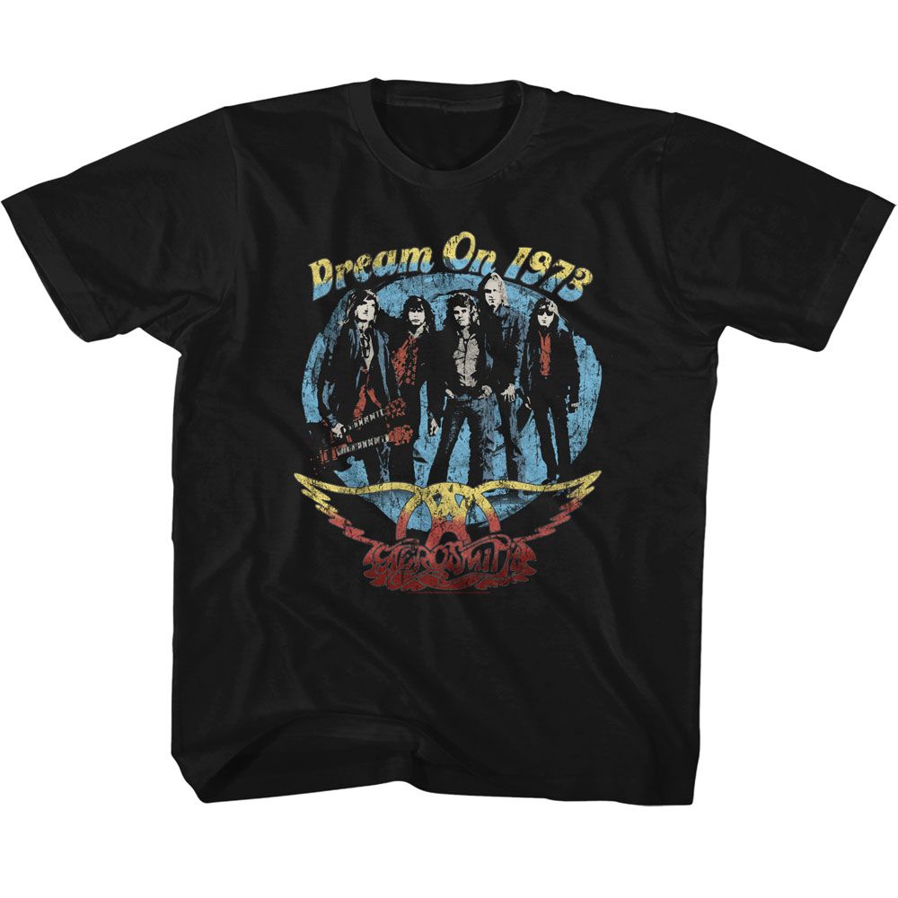 Aerosmith Black Youth S/S Tshirt