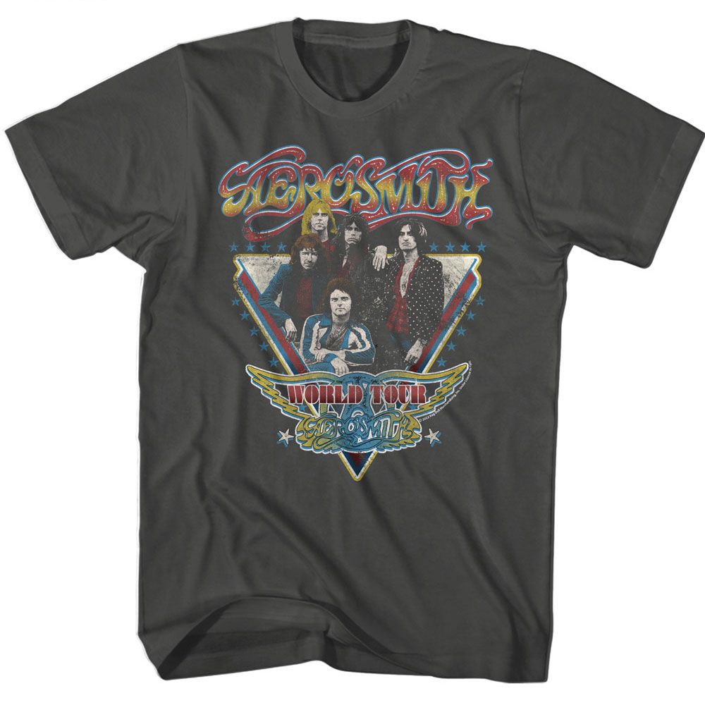 Aerosmith Smoke Adult S/S Tshirt