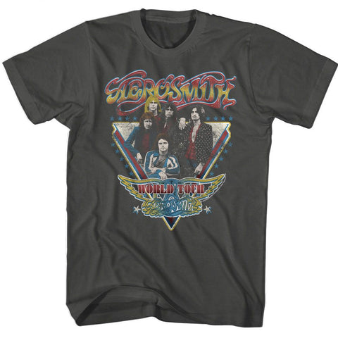 Aerosmith Smoke Adult S/S Tshirt
