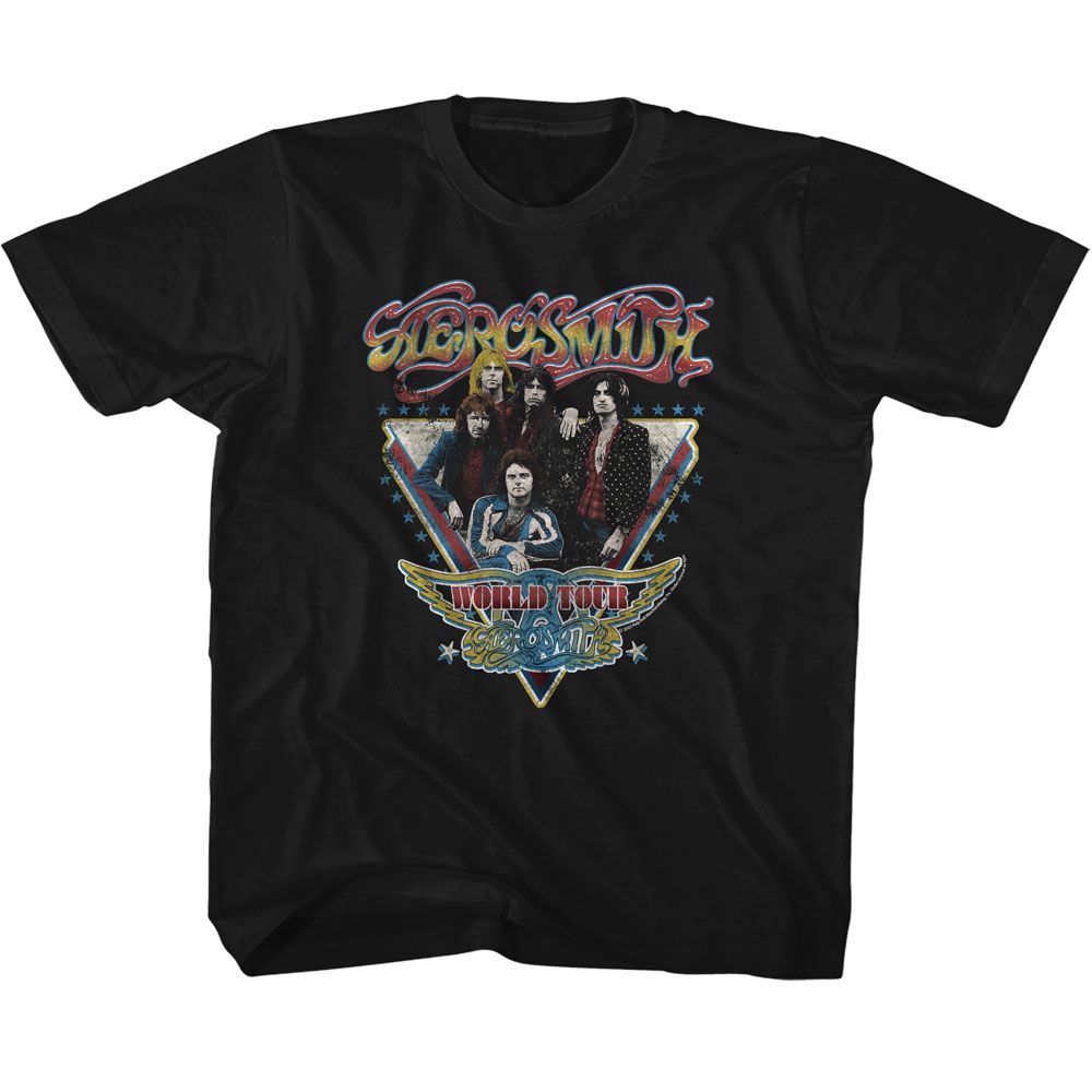 Aerosmith Black Toddler S/S Tshirt