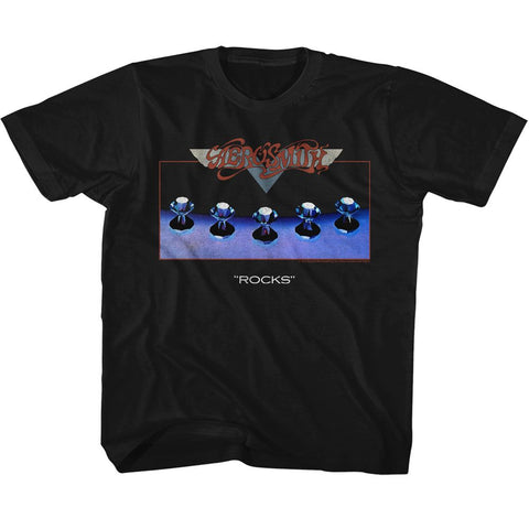 Aerosmith Black Youth S/S Tshirt