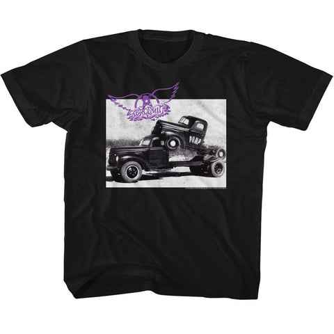 Aerosmith Black Youth S/S Tshirt