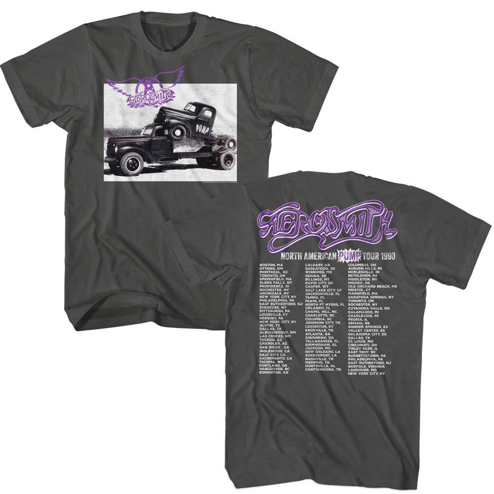 Aerosmith Smoke Adult S/S Tshirt