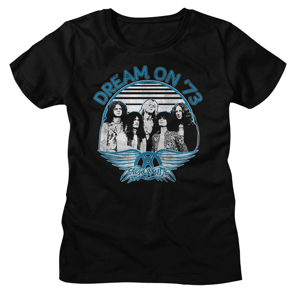 Aerosmith Black Ladies S/S Tshirt