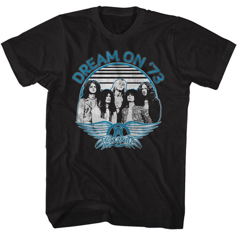 Aerosmith Black Adult S/S Tshirt