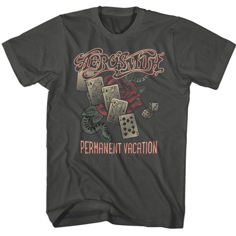 Aerosmith Smoke Adult S/S Tshirt