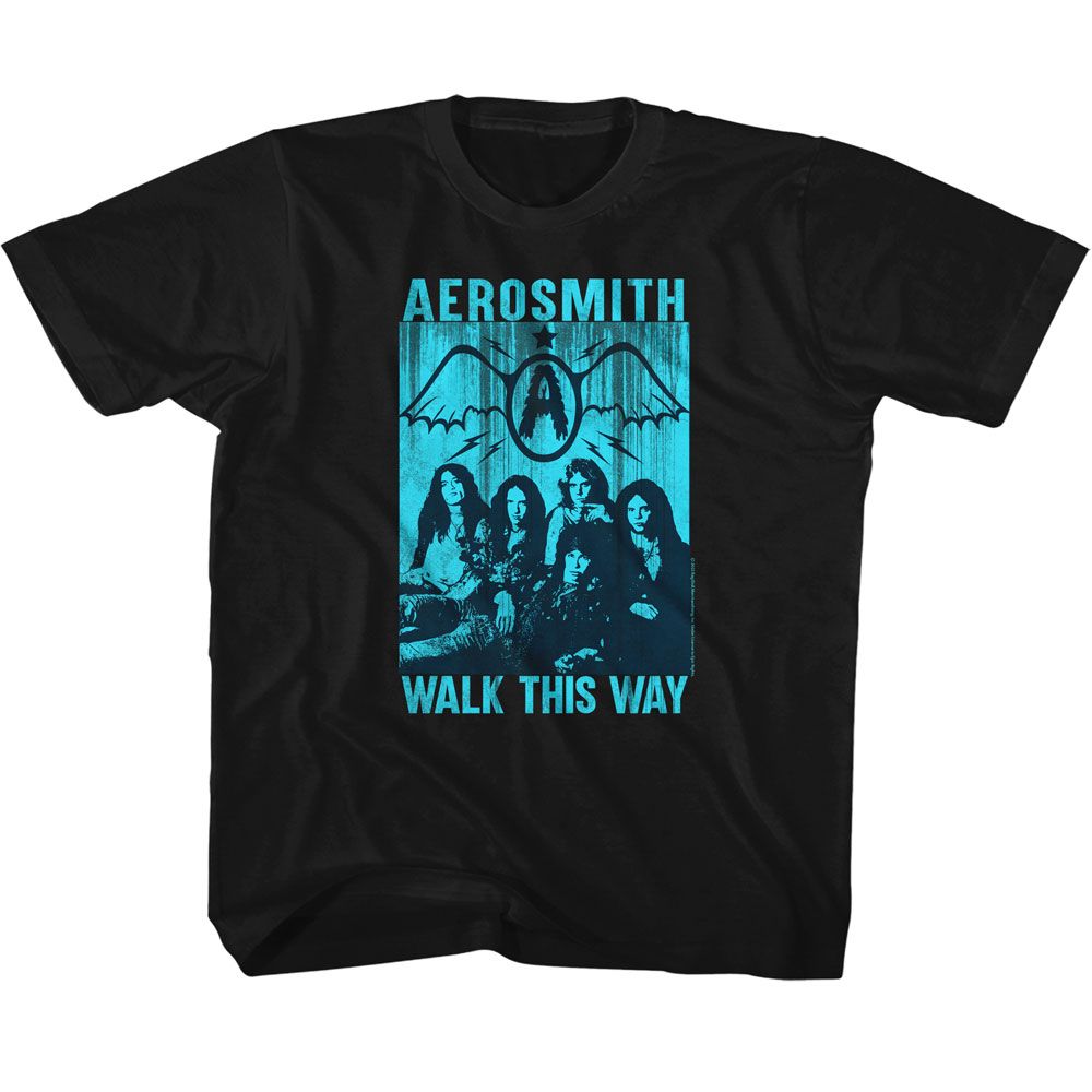 Aerosmith Black Youth S/S Tshirt