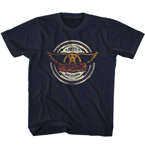 Aerosmith Navy Toddler S/S Tshirt
