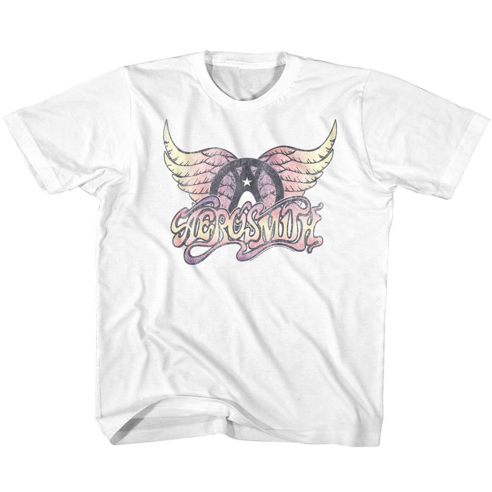 Aerosmith White Youth S/S Tshirt