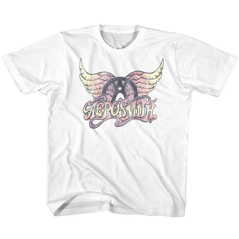 Aerosmith White Toddler S/S Tshirt