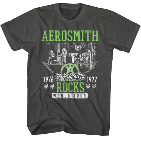 Aerosmith Smoke Adult S/S Tshirt