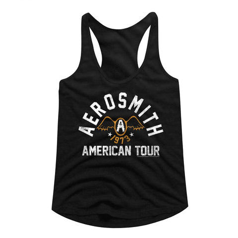 Aerosmith Black Ladies Racerback