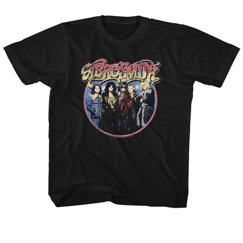 Aerosmith Black Youth S/S Tshirt