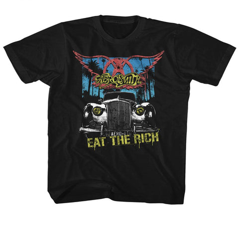 Aerosmith Black Youth S/S Tshirt