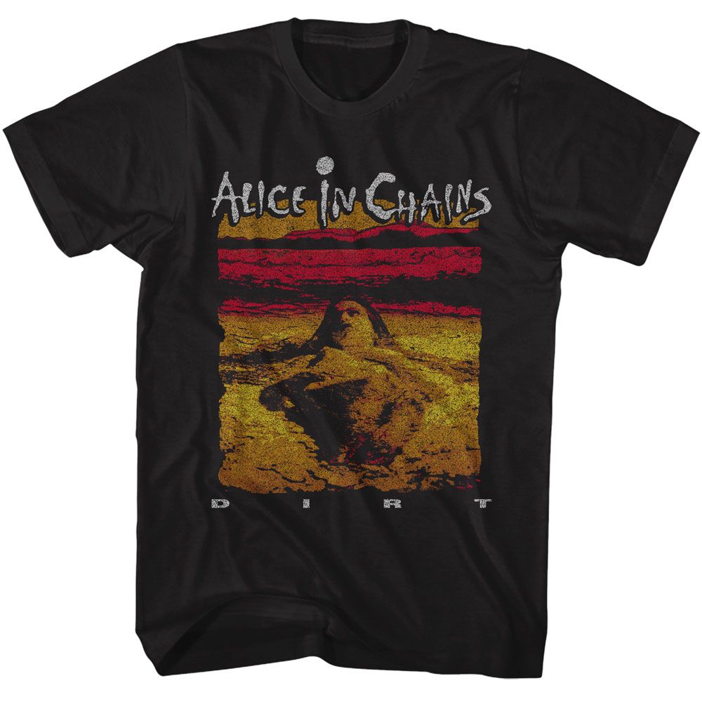 Alice In Chains Black Adult S/S Tshirt