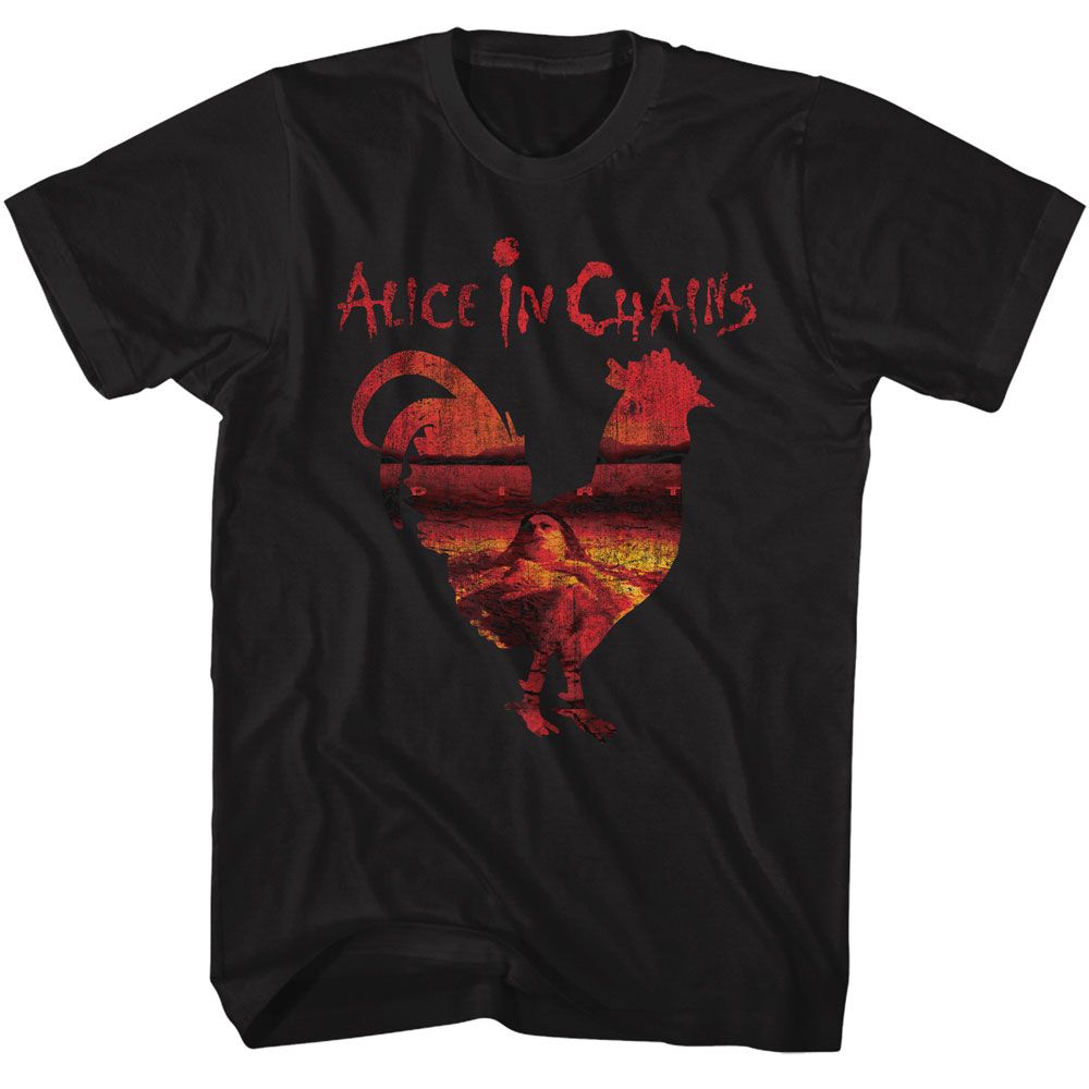 Alice In Chains Black Adult S/S Tshirt