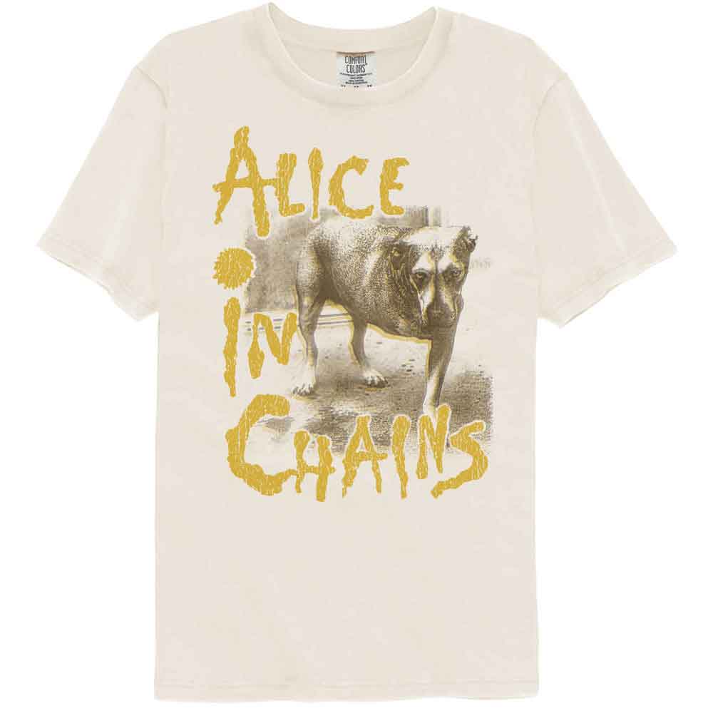 Alice In Chains Ivory Adult S/S Comfort Color Tshirt