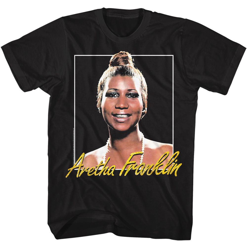 Aretha Black Adult S/S Tshirt