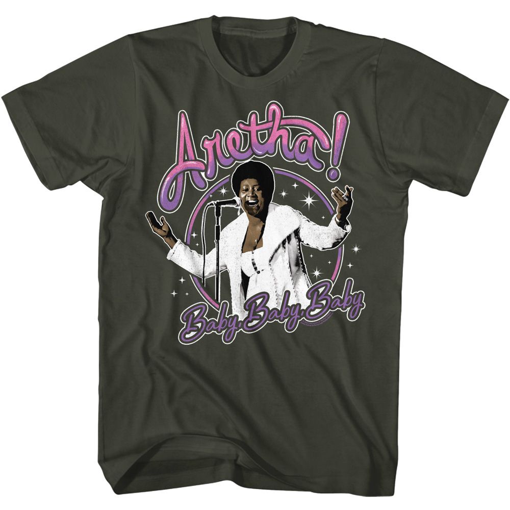 Aretha Smoke Adult S/S Tshirt