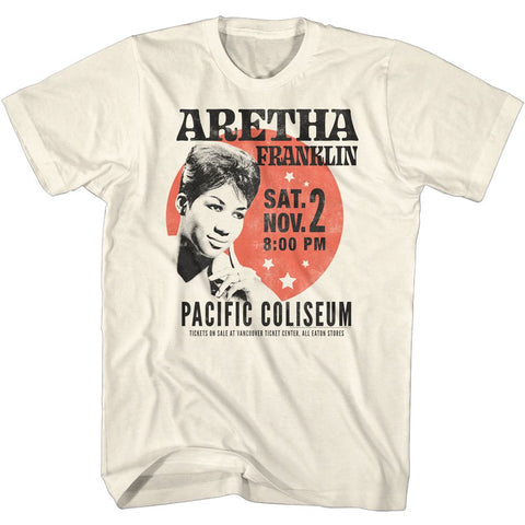 Aretha Natural Adult S/S Tshirt