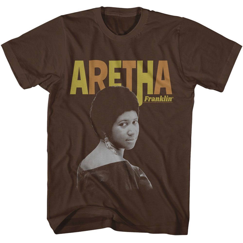 Aretha Dark Chocolate Adult S/S Tshirt