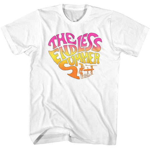 Bruce Brown Films White Adult Short Sleeve Tshirt