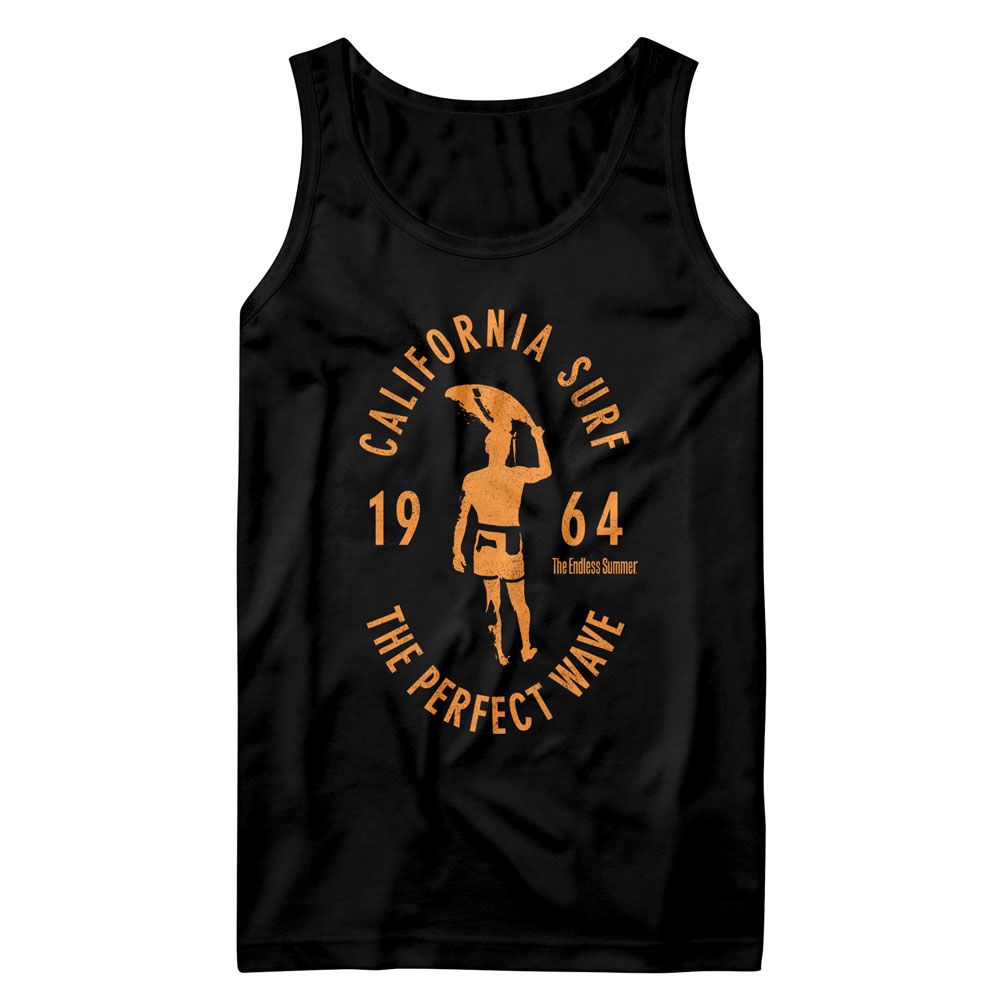 Bruce Brown Films Black Adult Tank