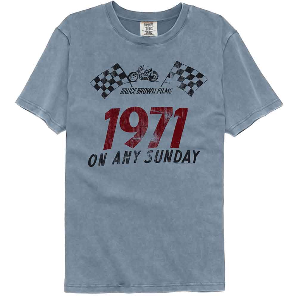 Bruce Brown Films Blue Jean Adult Short Sleeve Comfort Color Tshirt