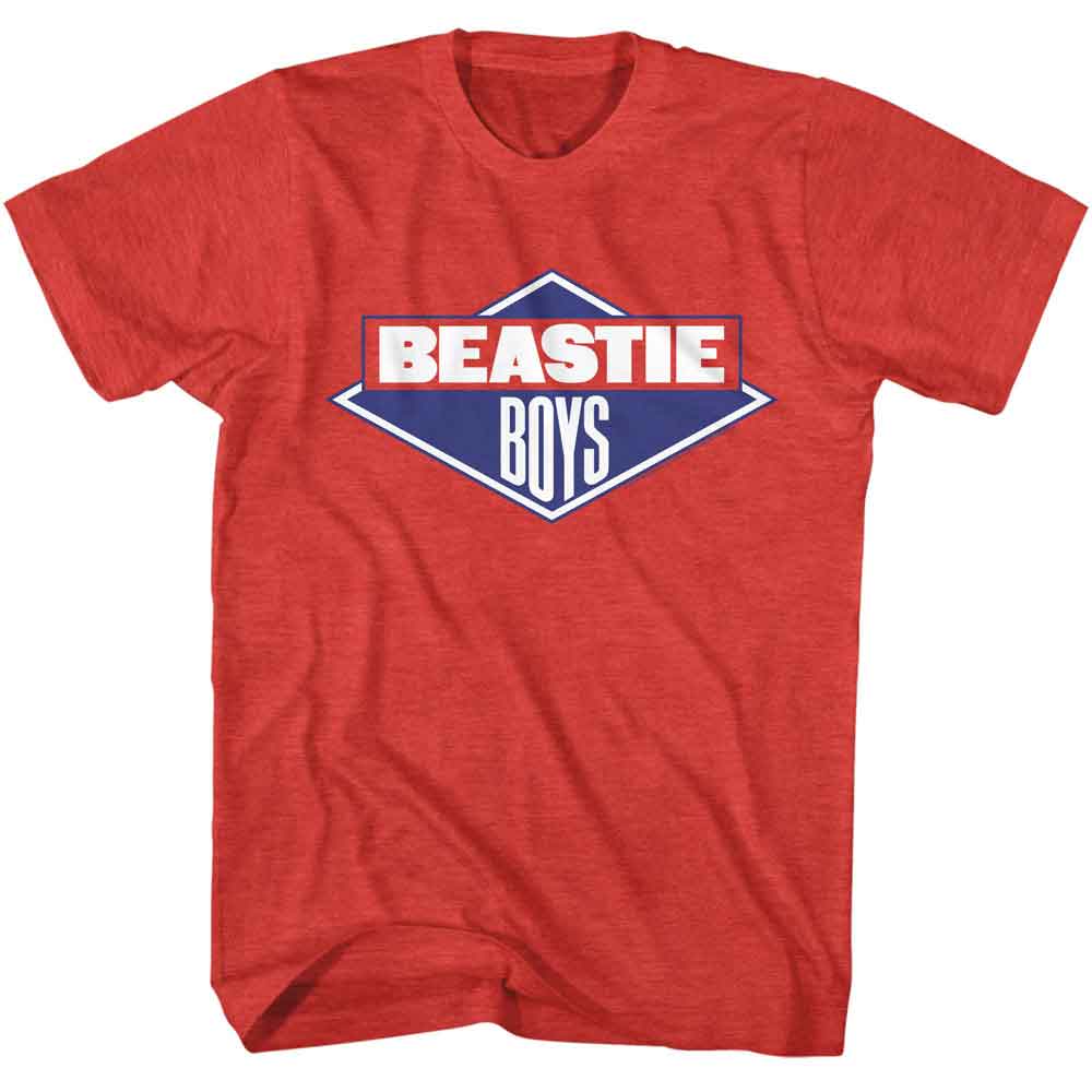 Beastie Boys Red Heather Adult S/S Tshirt