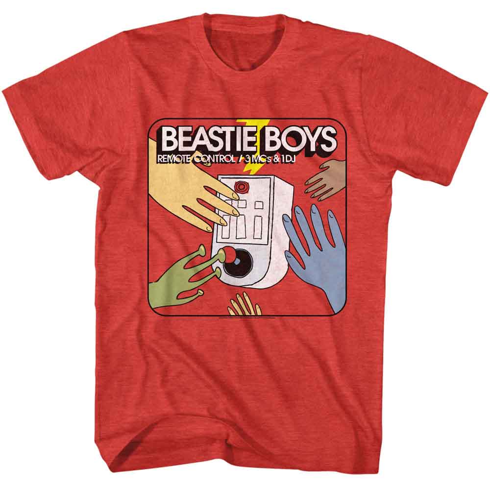 Beastie Boys Red Heather Adult S/S Tshirt