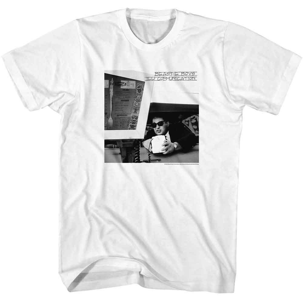 Beastie Boys White Adult S/S Tshirt