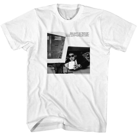 Beastie Boys White Adult S/S Tshirt