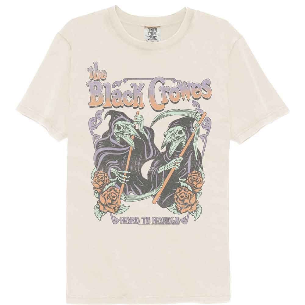Black Crowes Ivory Adult S/S Comfort Color Tshirt