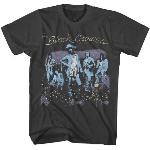 Black Crowes Smoke Adult S/S Tshirt