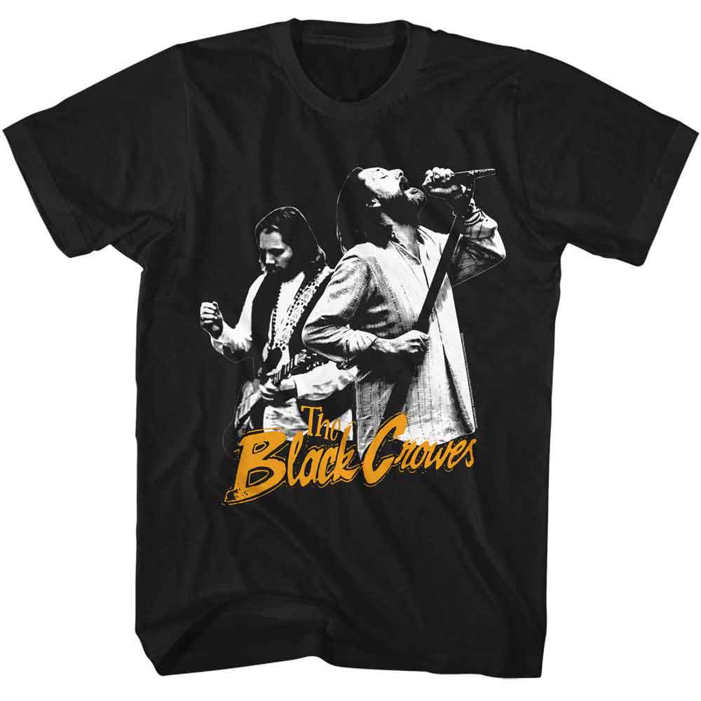 Black Crowes Black Adult S/S Tshirt