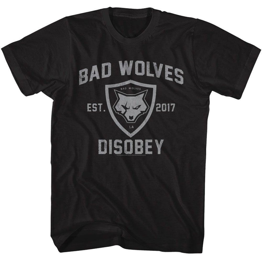 Bad Wolves Black Adult S/S Tshirt