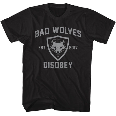 Bad Wolves Black Adult S/S Tshirt