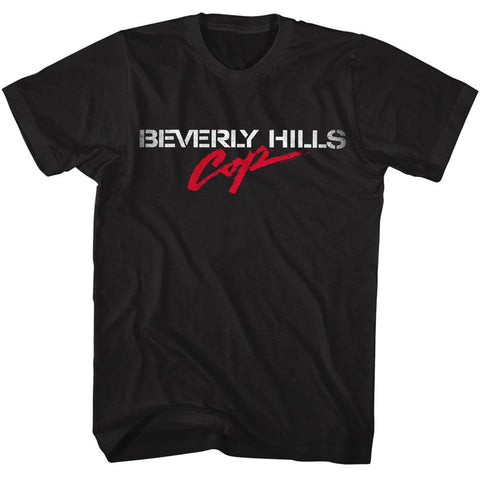 Beverly Hills Cop Black Adult Short Sleeve Tshirt