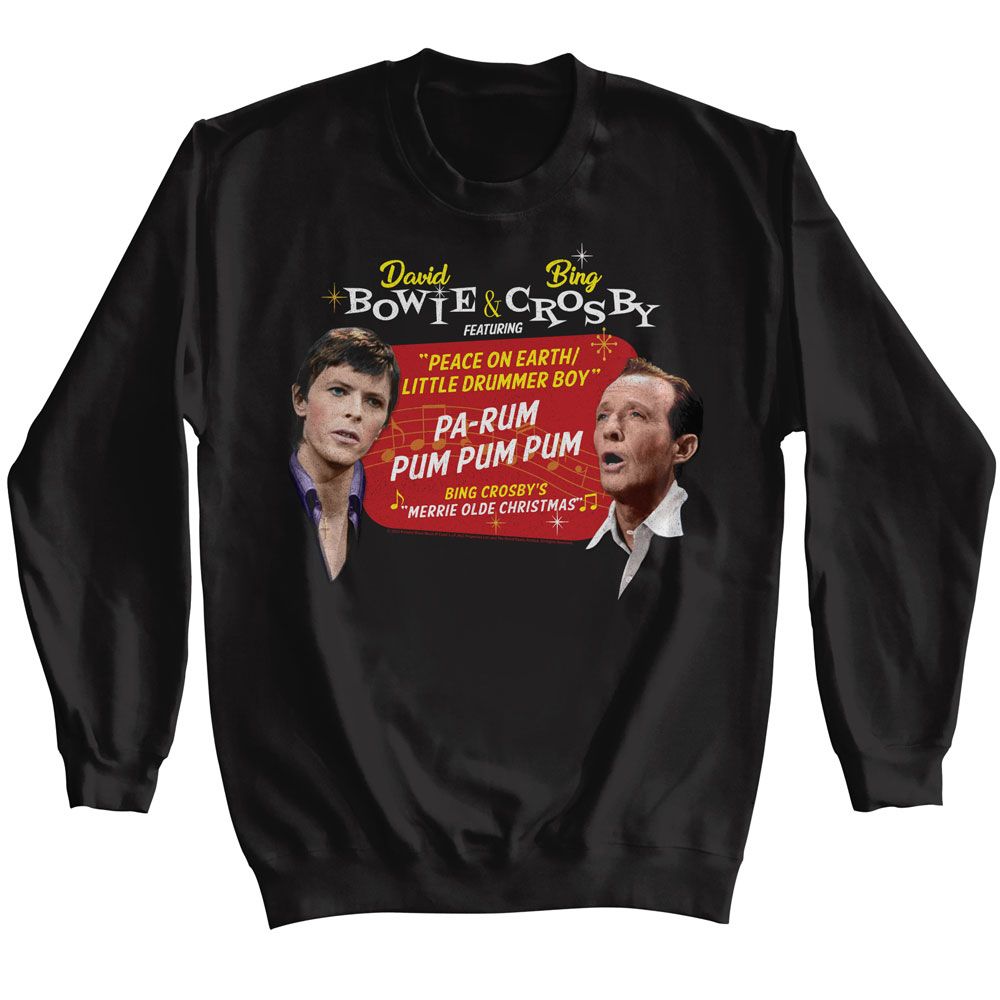 Bing Crosby Black Adult L/S Sweatshirt