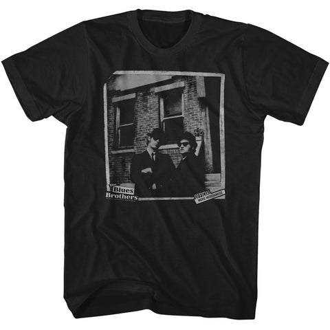 The Blues Brothers Black Adult Short Sleeve Tshirt