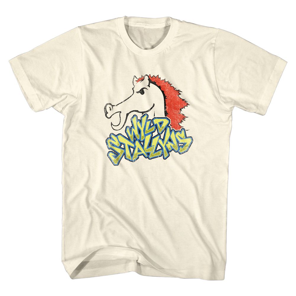 Bill And Ted Natural Adult Short Sleeve Tshirt