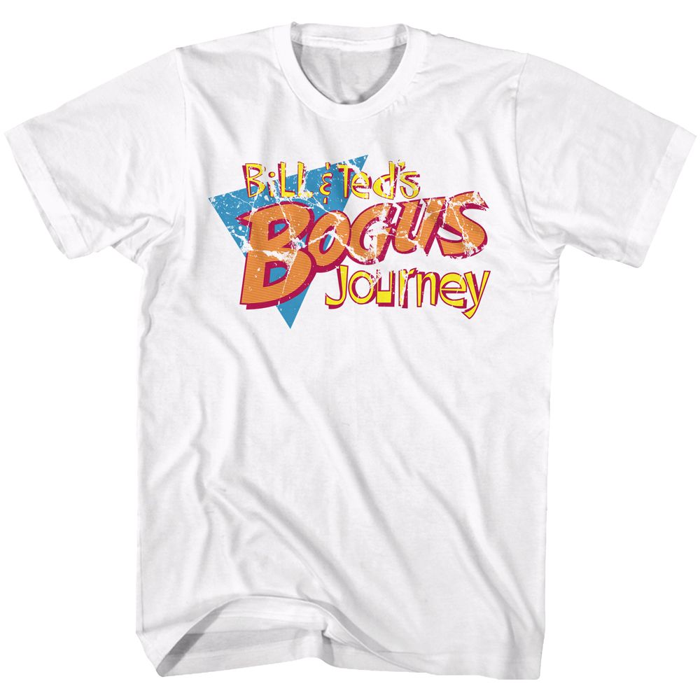 Bill And Ted White Adult Short Sleeve Tshirt