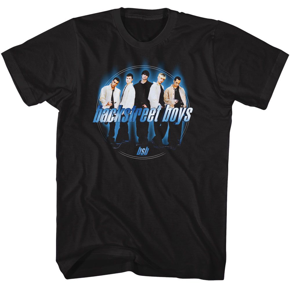 Backstreet Boys Black Adult S/S Tshirt