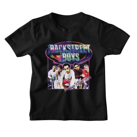 Backstreet Boys Black Youth S/S Tshirt