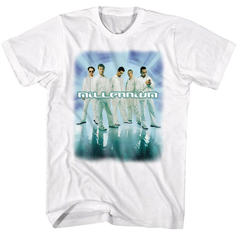 Backstreet Boys White Adult S/S Tshirt