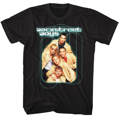 Backstreet Boys Black Adult S/S Tshirt
