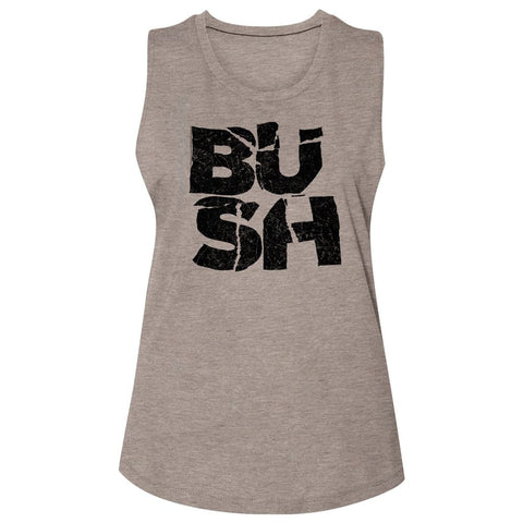 Logo Ladies Rock Muscle Tank